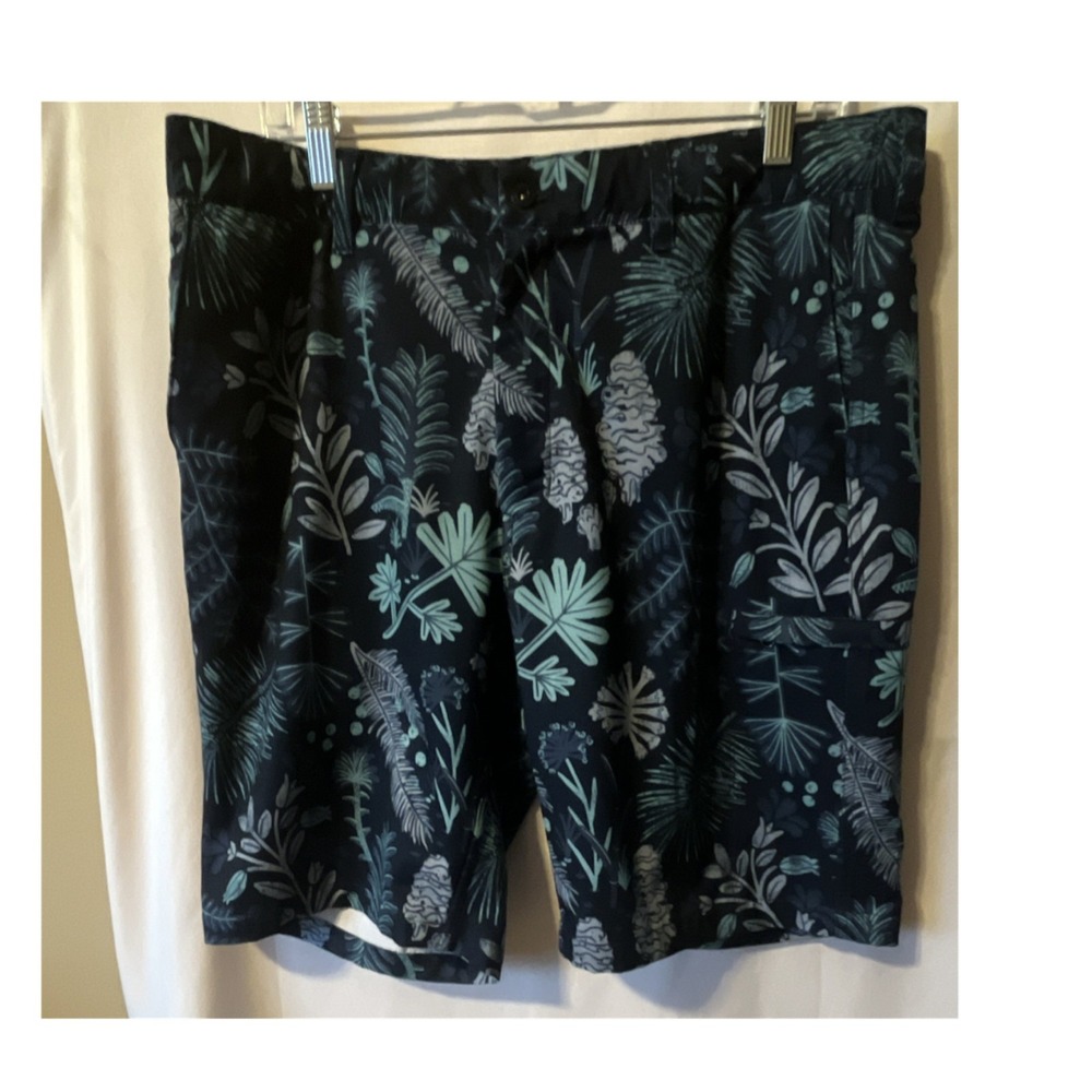 The North Face Men's Floral Bermuda Shorts Drawstring Pockets 36W